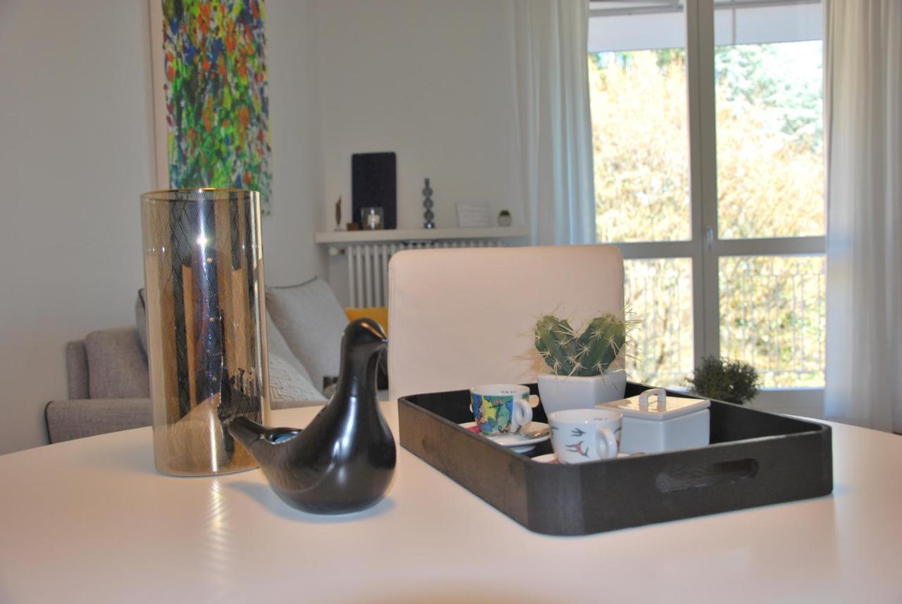 Suite 51 Appartamento Con Terrazzo A 50 Mt Dal Lago - Private Parking (Adults Only) อาโรนา ภายนอก รูปภาพ